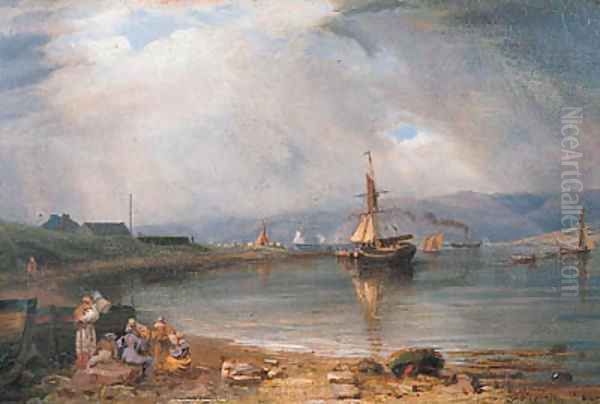Whitefarland Point below Greenock - view 1