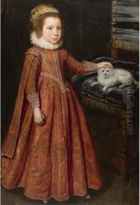 Portrait Of A Girl, Probably Lady Mary Feilding (1613-1638), Later Duchess Of Hamilton Portrait Of A Girl, Probably Lady Mary Feilding (1613-1638), Later Duchess Of Hamilton