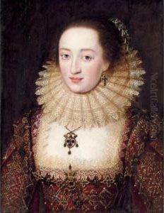 Portrait Of A Lady by Paulus Van Somer