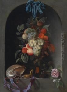 Natura Morta Ornamentale Con Uva by Joris Van Son