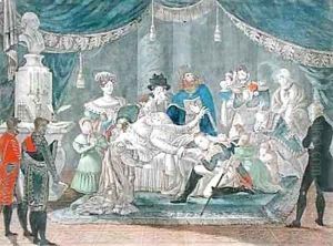 The Death of Empress Maria Fyodorovna 1759-1828 by Pyotr Fyodorov