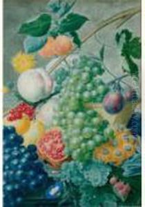 Nature Morte Aux Raisins, Peches, Abricots