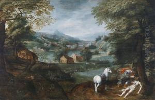 The Good Samaritan In A Widelandscape - view 1