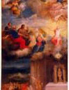 Le Triomphe De L""""eucharistie by Adriaan van Stalbemt