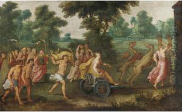 An Allegory Of The Month Of August - view 1