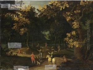 La Battuta Di Caccia by Adriaan van Stalbemt