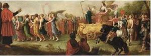 The Triumph Of Melancholy by Adriaan van Stalbemt