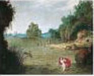 Ariadne Deserted By Theseus On Naxos
