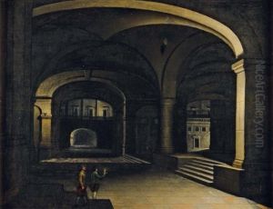 Interieur De Chateau A La Bougie