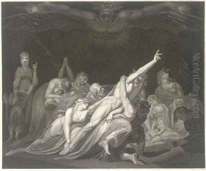 The Vision of the Lazar-House, by Moses Haughtton by Johann Henry Fuseli
