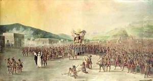 The Inca Procession by Alberto Feballos Franchi