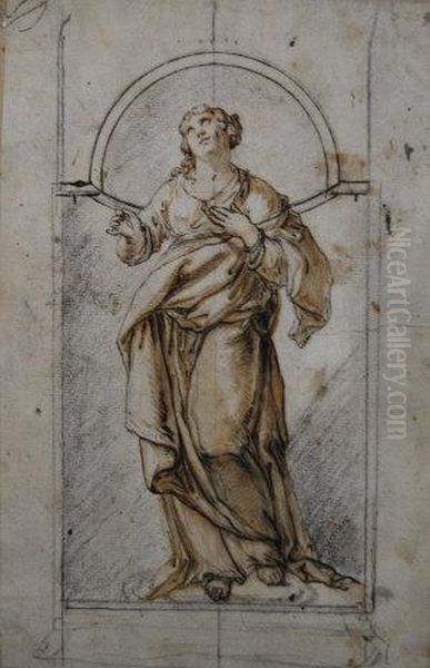 Study Of A Saint - view 1