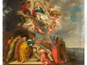 L""""ascension De La Vierge by Theodor Van Thulden