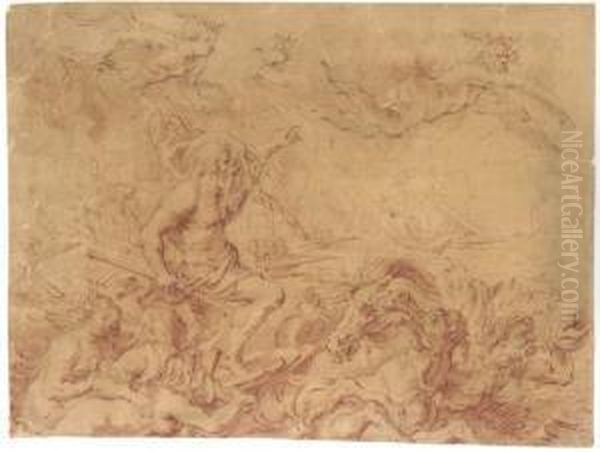 Neptune Commanding The Winds - view 1