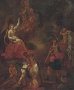 Mars And Venus by Theodor Van Thulden