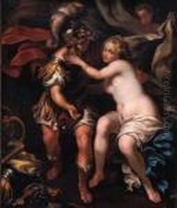 Venus And Mars by Theodor Van Thulden