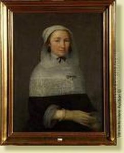 Portrait D'une Dame De Qualite by Gillis van Tilborgh