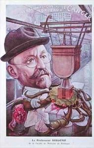 Professor Jean Alban Bergonie 1857-1925 of the Faculty of Medicine in Bordeaux from Chanteclair by J-P. Frantz