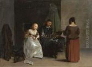 A Jewellery Seller In An Interior
