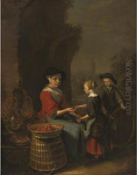The Fruit Seller - view 1