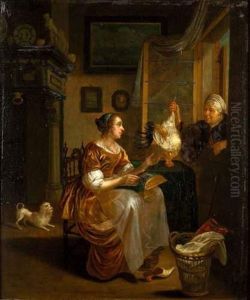 La Dentelliere Et La Marchande De Volailles