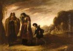 Abrahem Mit Hagar Und Ismael