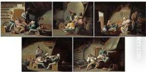 The Five Senses by Adriaen van Utrecht