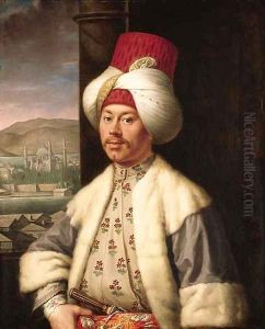Portrait of a gentleman by Antoine de Favray
