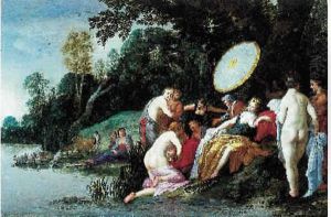 Signe Et Date En Bas A Droite M. Van Wtenbrouck Pec 1623. by Moyses or Moses Matheusz. van Uyttenbroeck