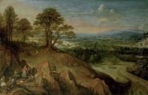 Summer: The Harvest ('le Repas De Paysans') by Lucas van Valckenborch