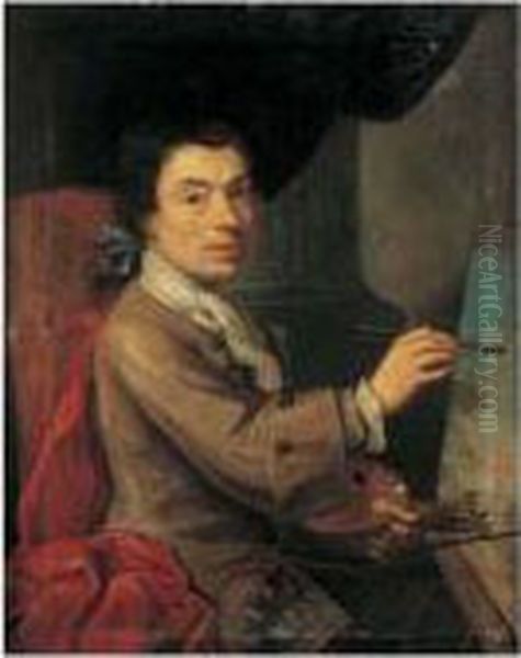 Un Peintre A Son Chevalet - view 1
