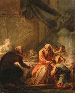 David anointed by Samuel