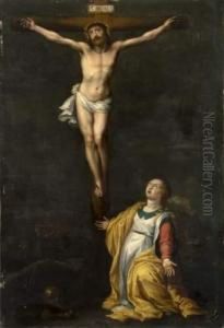 Le Christ En Croix Et La Madeleine Le Christ En Croix Et La Madeleine
