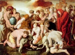 Scena Sacrificale Veterotestamentaria