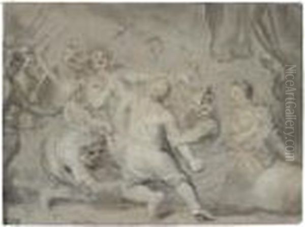 The Capture Of Samson - view 1