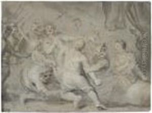 The Capture Of Samson by Otto van Veen