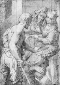 Die Enthauptung Johannes Des Taufers by Otto van Veen