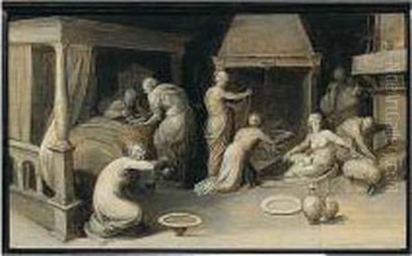 The Birth Of The Virgin - view 1