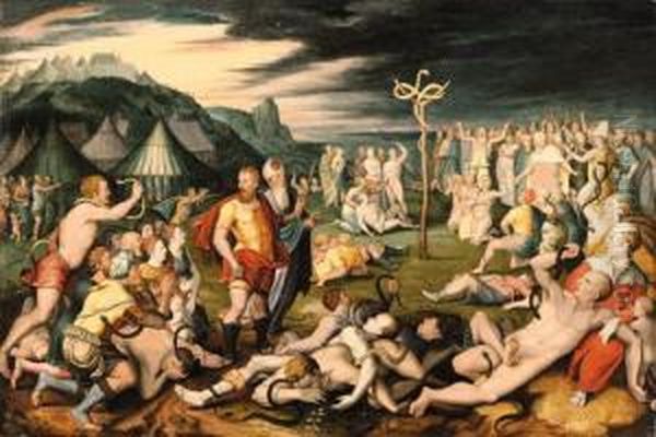 Moses And The Brazen Serpent - view 1