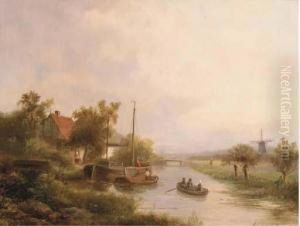 Along The River In Summer