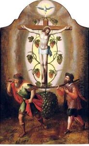 An Allegory of the Eucharist The Blood of Christ by Frans Floris