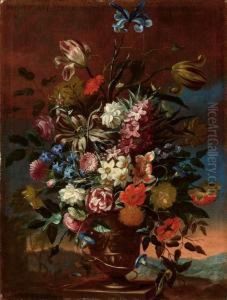 Vaso Di Fiori by Karel Van Vogelaer, Carlo Dei Fiori