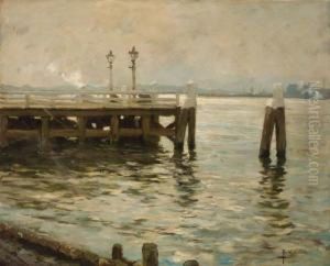 A View Of A Harbour, Rotterdam