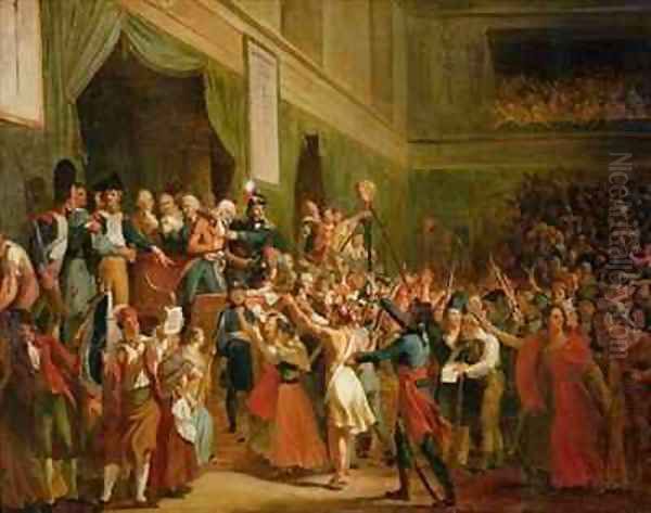 Francois Antoine Boissy dAnglas 1756-1826 saluting the head of the deputy Jean Bertrand Feraud 1759-95 - view 1
