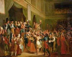 Francois Antoine Boissy dAnglas 1756-1826 saluting the head of the deputy Jean Bertrand Feraud 1759-95 Francois Antoine Boissy dAnglas 1756-1826 saluting the head of the deputy Jean Bertrand Feraud 1759-95