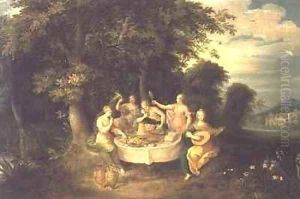 The Five Senses by Frans & Govaerts, Abraham Francken