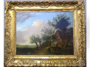  Le Petit Pont-levis  by Roelof van Vries