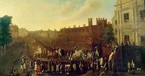 The Restoration of Charles II by Isaac Fuller