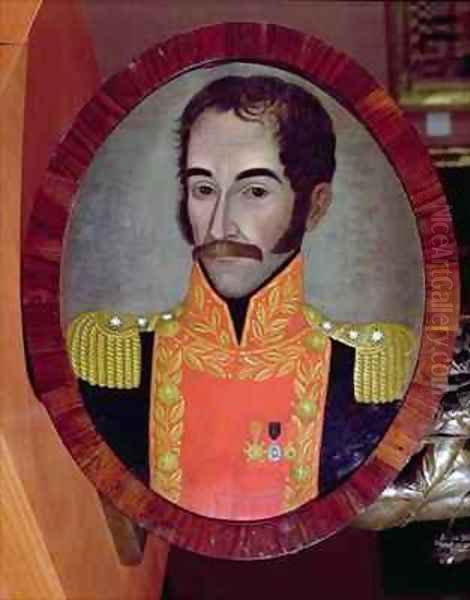 Portrait of Simon Bolivar - view 1