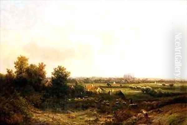 A Shepherd and his Flock near Haarlem - view 1